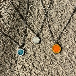 St. Christopher//Get Back Necklaces bundle